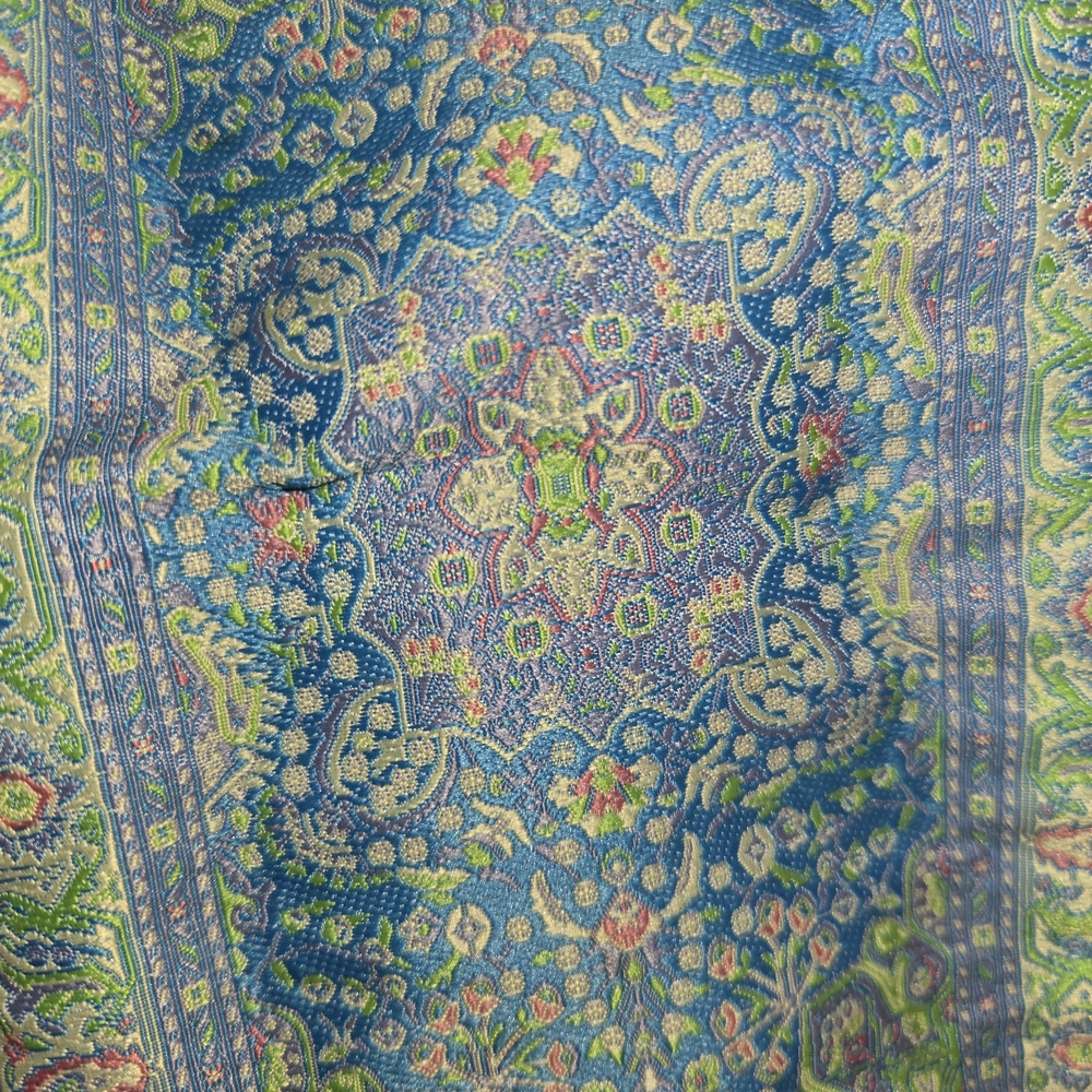 Vibrant Blue and Green Bag
